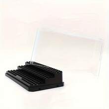 Premium Transparent Black Miniature Display Case - Dust-Proof, Snug Fit, Collector's Choice For Storing And Displaying Miniature Models. Made Of Durable ABS Resin. Miniature Display Case | Transparent Display Box | Modern Display Box, Model Display Box - Multicolor - View 7