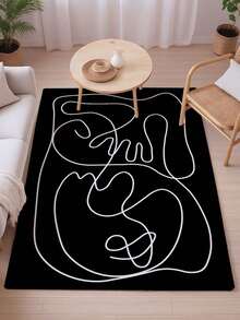 Luxury Style Large Indoor Decorative Carpet, Suitable For Living Room Sofa, Bedroom, Office Desk, Office Chair Pad, Dining Room And Kitchen Carpet, Bedside Non-Slip Mat, Entrance Doormat, Outdoor Camping Mat ,Room Decor