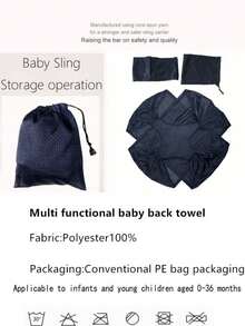 Novo Carregador de Bebê Ergonômico, Adequado para Recém-Nascidos, Carregador de Bebê Estilo Sling, Mochila de Bebê Tipo X