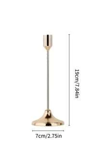 12 قطعة/6 قطع/3 قطع من حاملات الشموع الذهبية/السوداء/الفضية، 3 قطع من حاملات الشموع المخروطية الشكل، حاملات شموع ديكورية حديثة باللون الذهبي والأسود، مناسبة لطاولة الطعام والمدفأة والزفاف والحفلات وعيد الميلاد والذكرى السنوية (الشموع غير مشمولة) - لون شمبانيي - مشاهدة 13