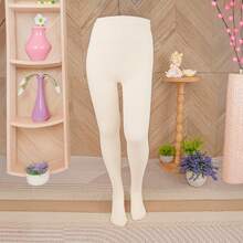 SMK Ceremonias Malla Primera Comunión Niña, Modelo 711, Tela de Algodón y Lykra, Suave y Cómoda, Diseño Monse - Hueso - Ver 8