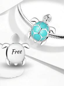 1pc Beaded Pendant Charm, Suitable For DIY Bracelet, Women Jewelry - Sea Turtles - View 5
