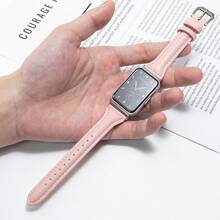Slim Leather Band Loop Compatible With Samsung Galaxy Watch Fit 3 R390 Soft Wristband Bracelet Strap For Galaxy Watch Fit 3 Replacement - Galaxy Fit3 - View 13