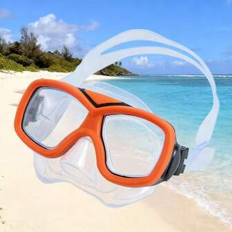 1 pieza Máscara de snorkel, Opciones de multicolor
