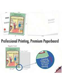 Humorous Merry Card With Envelope 4.63 X 6.75 Inch Colorful Cartoon Happy Holidays Card Funny Xmas Greeting Stationery Dysfunctional Family 5780 - One Christmas Card Envelope SKU5780 - View 3