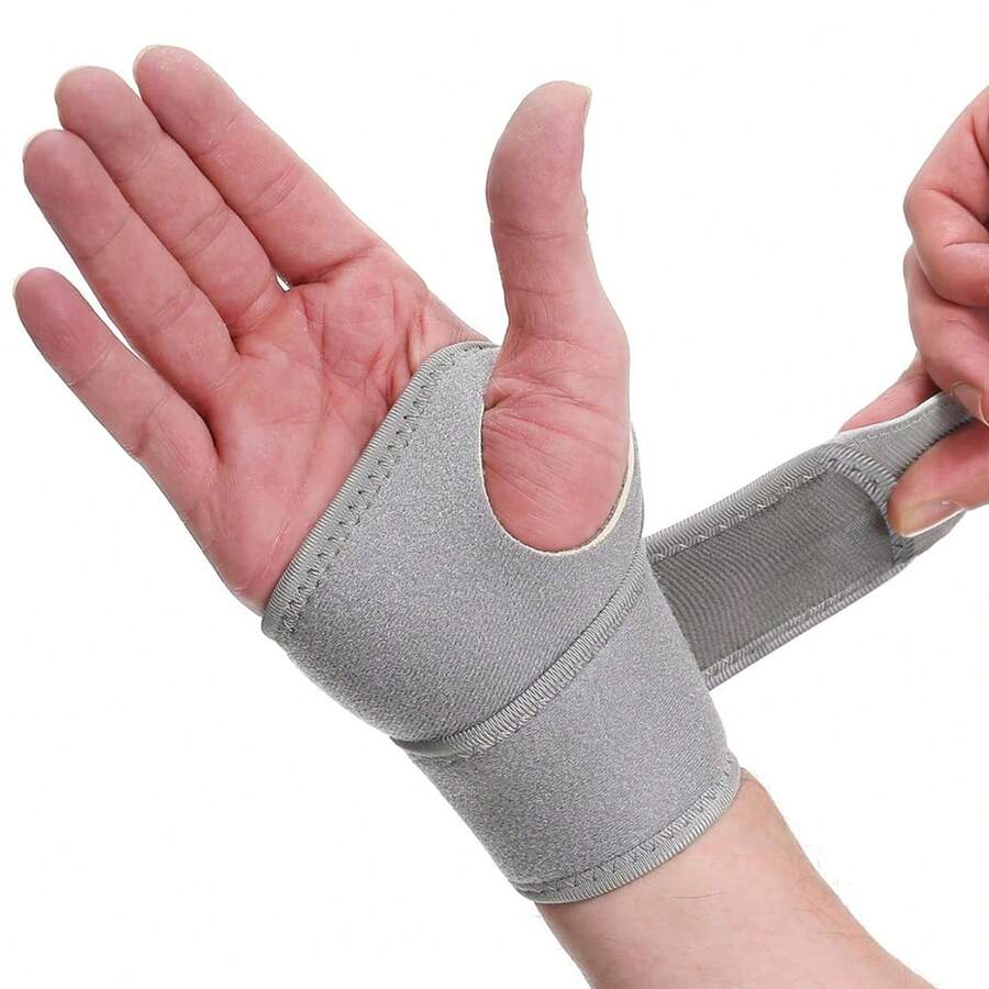 1pc Adjustable Sports Wrist Strap, Wrist Joint Support And Compression Stabilizer, Suitable For Men And Women Sports, Fitness, Strength Training, One Size Fits Most