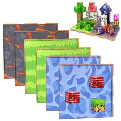 New Set - Magnetic Building Blocks Set With Magnetic Base, Plant Vs Zombies Themed Magnetic Blocks - STEM Learning Toy For Children 3+ Years Old, Creative Birthday/Christmas/Halloween/Children's Day Gift - Open-Ended Construction Set For Boys And Girls
