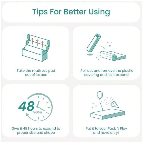 Baby Cot Mattress 38''x26''x1.5'', Waterproof Pack And Play Mattress With Removable Zipper Cover And Carrying Ba...