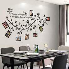 A Beautiful Set Of Hibiscus Flower Frame And Rattan Acrylic Mirror Decoration Stickers, Easy To Install According To The Template, Widely Used In Home Decoration With Multiple Colors To Choose From, Suitable For Decorating Walls Such As Living Rooms, Bedrooms, Bathrooms, Study Rooms, Farmhouses, Offices, Sofas, Background Walls, Shops, Etc! - Multicolor - View 12