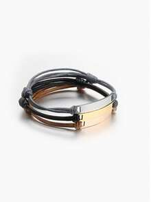1 Pieza de pulsera de acero inoxidable personalizada con grabado láser. Es un regalo de uso diario adecuado tanto para hombres como para mujeres. Es simple, casual, personalizable y único. Es un regalo ideal para él/ella, novio, novia, padre, madre, miembros de la familia y amigos en aniversarios, cumpleaños y ceremonias de graduación. - Multicolor - Ver 6