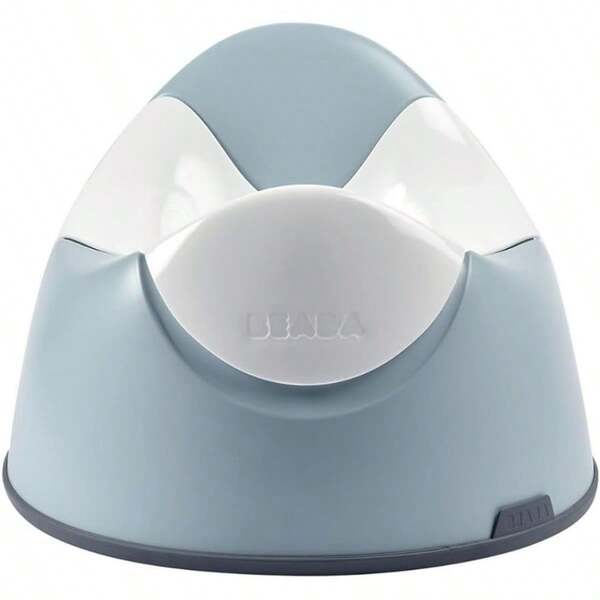- Baby's Training Potty - Ergonomic Baby Potty - Non-Slip - Hygienic - Easy Care - Handgrips On The Seat - Made In France - Green Blue