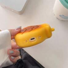 For 1AirPods 4 3 2 1 Pro Pro2 Earphone Case 3D Taiyaki Cartoon Silicone Protective Headphone Box With Pendant Cover - Multicolor - View 4