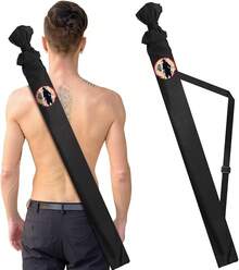 Patelai Sword Bag Katana Carrying Bag Black  Sword Sheath Halloween Cosplay Carrying Case Martial Arts Back Strap Holder For Samurai Cosplay Halloween Party - Stylish - View 9