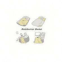Clown Plims Blanket Cartoon Plush Awesome Soft Throw Blankets For Home AutumnWinter - 黑色 - 查看 3