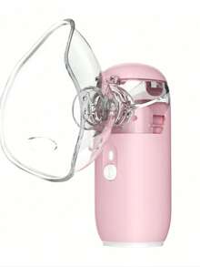 1 pieza El rosa Mini Nebulizador  Nebulizador Portatil, Nebulizador Adulto. Inhalador Eléctrico Silencioso Nebulizador de Mano,SaludCuidado personalCuidado Oral y NasalCuidado NasalMini Nebulizador Portatil De Mano Uso Facil De Inhalacion, Nebulizador a Motor,Autolubricado - Rosa - Ver 8