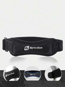 1 Professional Sports Patella Protection Strap Suitable For Men And Women's Running Fitness And Other Sports The Shock-Absorbing Knee Joint Pad Is Breathable Soft Wear-Resistant And Adjustable In Size - Multicolor - View 4