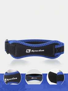 1 Professional Sports Patella Protection Strap Suitable For Men And Women's Running Fitness And Other Sports The Shock-Absorbing Knee Joint Pad Is Breathable Soft Wear-Resistant And Adjustable In Size - Multicolor - View 7