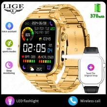 El nuevo smartwatch LIGE tiene una batería de gran capacidad de 370 mAh, talla grande de 100 modos deportivos, cronómetro de carrera, monitoreo del sueño, reproducción de música, personalización de múltiples esferas y es un reloj deportivo de moda resistente al agua.