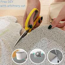 - Tapete de bao de PVC antideslizante sin ventosas, 16x 24 pulgadas, tapete de ducha para superficie de baera texturizada, bao, bao, secado rpido - 24" x 16" (Rectangular) + Azul Rosa - Ver 7