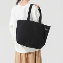 Nike Adidas Originals Trefoil 8L Simple Casual Versatile Cloud Bag Shoulder Bag For Women - Black - View 3