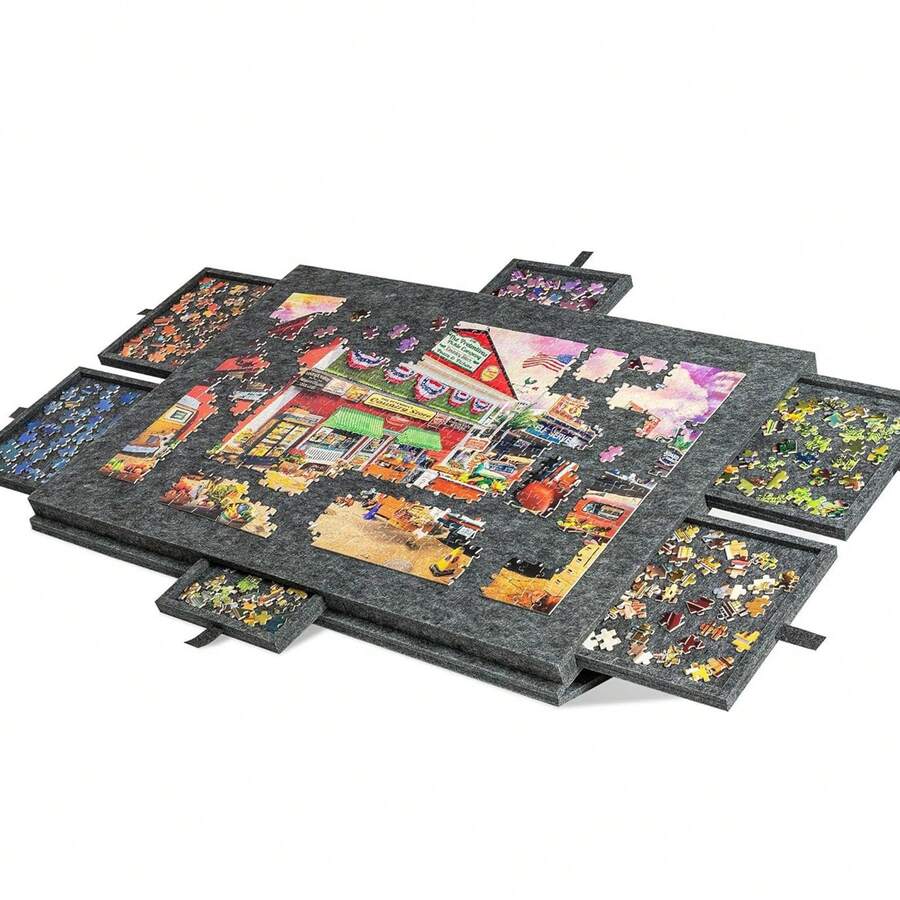 Kids Puzzle Accessories - Dark Grey - View 1