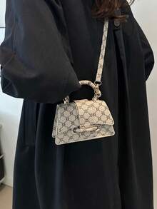 Mini Shoulder Crossbody Bag, Versatile Handbag, Lipstick & Coin Purse - Multicolor - View 3