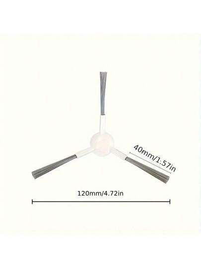 Set Dreame L10 Series Robot Stofzuiger Accessory Kit Compatible Prim/L10s Pro/L10 Pro, Includes HEPA Filters, Main Brushes, Mop Cloths Plastic Cloth Vloer Attachment view 8