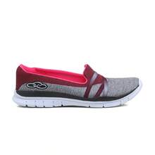 Women's Black Pink Olimp Oli Walking Running Training Sneakers 34 To 40 - 灰色 - 查看 1