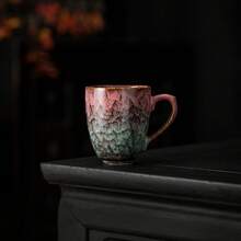 Cốc cà phê gốm sứ cao cấp nung lò, thích hợp cho Espresso, Latte Art và trà chiều kiểu Mỹ - Nhiều màu - Xem 19