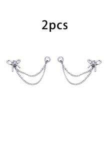 2 piezas Clips magnéticos ajustables para pantalones y mangas, adecuados para ropa delgada, clips desmontables para dobladillos de pantalones y camisetas, clips magnéticos resistentes - Multicolor - Ver 16