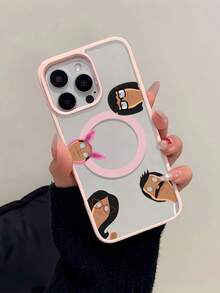 Bobs Burgers Family Fun Element-Design Phone Case, Suitable For IPhone Models 16, 15, 14 Pro Max, 13, 12, 11, XR, XS Plus Phone Cases, Made Of TPU Silicone Material, Providing Shock And Drop Protection, With Drop Protection Function, And Has A Very Good Hand Feel. It Is The Most Suitable Gift For Family, Friends, And Loved Ones. - Pink LB22 - View 2