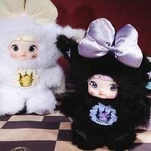 1个异世界系列盲盒，可爱表情收藏人偶吊坠盲盒，家居装饰，圣诞节假日派对生日礼物，内含物：ABS，非毛绒