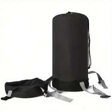 Large Capacity Thickened Sleeping Bag And Gear Organizer Bag (1-Pack) - Thickened Compression Bag With Zippered Compartments And Side Pockets, Made Of Durable Polyester, Suitable For Camping, Travel, And Hiking - Compatible With Sleeping Bags, Backpacks, And Mattresses