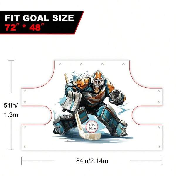 Hockey Shooting Target For Net - Hockey Net Goalie Target -Hockey Goal Targets For Practicing Shooting Accuracy - ...