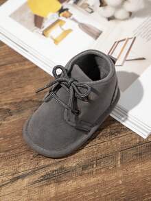 Autumn/Winter Lace-Up Anti-Slip Casual Sports Shoes For Baby Daily Wear