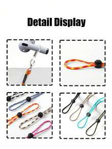 1pc Universal Wireless Earphone Anti-Lost Strap, Durable Sports Hanging Lanyard - Multicolor - View 7