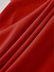 Fall Outfit For WomenWomen's "I'M THAT GRANDMA" Letter Print Crew Neck Sweatshirt - Casual Relaxed Fit Brown Pullover, Machine Washable All-Season Comfort For Casual Attire, Grandma Sweatshirt, Humorous Gift Apparel, Playful Text Design, Soft Fabric-Autumn Clothing 320G Women's Crew Neck Sweatshirt - Street-Ready Chic For Workday Runs ​ Loose And Comfortablechristmas Outfit Women - 紅色 - 查看 4