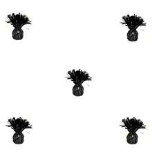 金色气球配重物，重型气球配重物，1 包，用于气球的金属箔配重物，生日派对和婚礼桌中心装饰气球配重物，4.8 英寸 DIY 气球配重物，适用于氦气球 - 彩色 - 查看 23