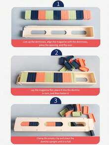 多米诺骨牌车，益智自动发货授权小型电动积木火车，男孩玩具，儿童玩具，儿童玩具，女孩玩具