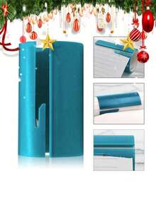 1pc Holiday Gift Wrap Cutter - Portable Mini Paper Trimmer, Packaging Scissors, Round Tube Paper Cutter, Suitable For Christmas, Halloween, Valentine's Day - Multicolor - View 5