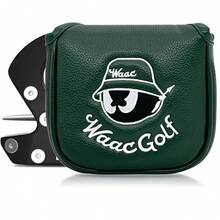 Golf Putter Head Covers With Magnetic Closure, Embroidery Pattern, Cone Shaped, Unisex Design, Clubs Protector - Multicolor - View 7