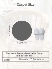 1 chiếc gối tròn lông thỏ giả lạc đà mềm mại, tấm lót ghế mùa thu/đông, tấm lót ghế đẩu, đệm ghế ấm áp, làm bằng polyester chất lượng cao, mềm mại và mịn màng, thích hợp cho ghế ăn, ghế văn phòng, ghế máy tính, ghế học sinh, có thể giặt được, trang trí và thiết thực, tuyệt vời cho ghế sofa phòng khách, chiếu tatami phòng ngủ, cửa sổ ban công, v.v., tăng thêm sự ấm cúng cho ngôi nhà - Lạc đà - Xem 6