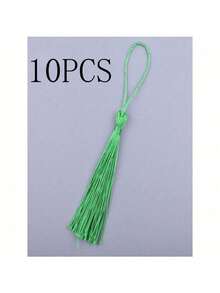 10个/100个手工小流苏吊坠装饰，流苏配饰，可用于衣服、包包、书签等。