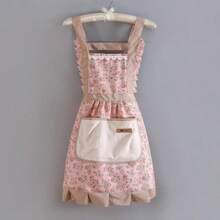 Stylish Princess Apron, Suitable For Women, Kitchen Work, Cooking, Wipe Hands Apron - Multicolor - View 9