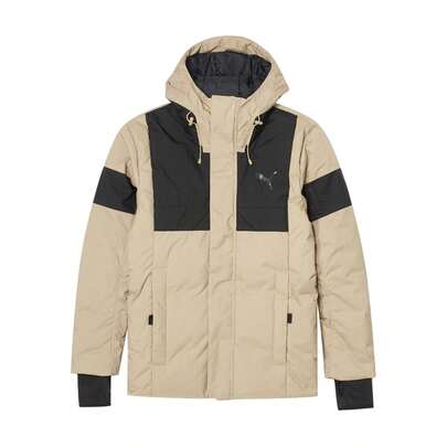 Puma Plus Size Men's Down Jacket With Hood, 84828640