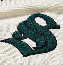 Skechers Unisex Casual Loose Knit Pullover Vest - White/Green - View 5