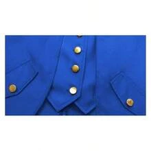 Men's Medieval Vintage Red Tailcoat, Renaissance Cosplay Tuxedo Men, Costumes Men Party & Masquerade Ball Gala,Father-Son Matching Outfits, Available In Teen Sizes,Tuxedo Men,Please Check Size Chart Before Purchasing. - 藍色 - 查看 2