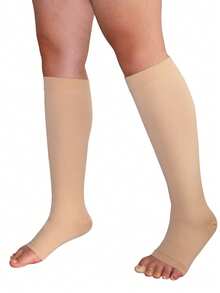 1 双男女通用压缩袜，舒适材质及踝高筒，休闲肤色女袜，日常黑色短款压缩男袜，适合运动、瑜伽、足球、跑步、旅行、工作、腿部和膝盖支撑，Y2K