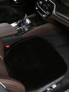 1pc Pink Plush Car Front Cushion, Universal Auto Interior Decoration,Car Acessesories YCZ1 - Pink - View 6