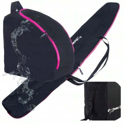 Ski Bag 170 Cm + Ski Boot Bag | Durable Convey Set | Codura 9000 | Light, Practical, Waterproof | Polish Manufacturer | Bag + Cover Set